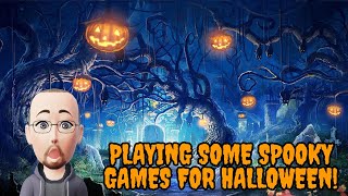 Playing Some Spooky Retro Games For Halloween!
