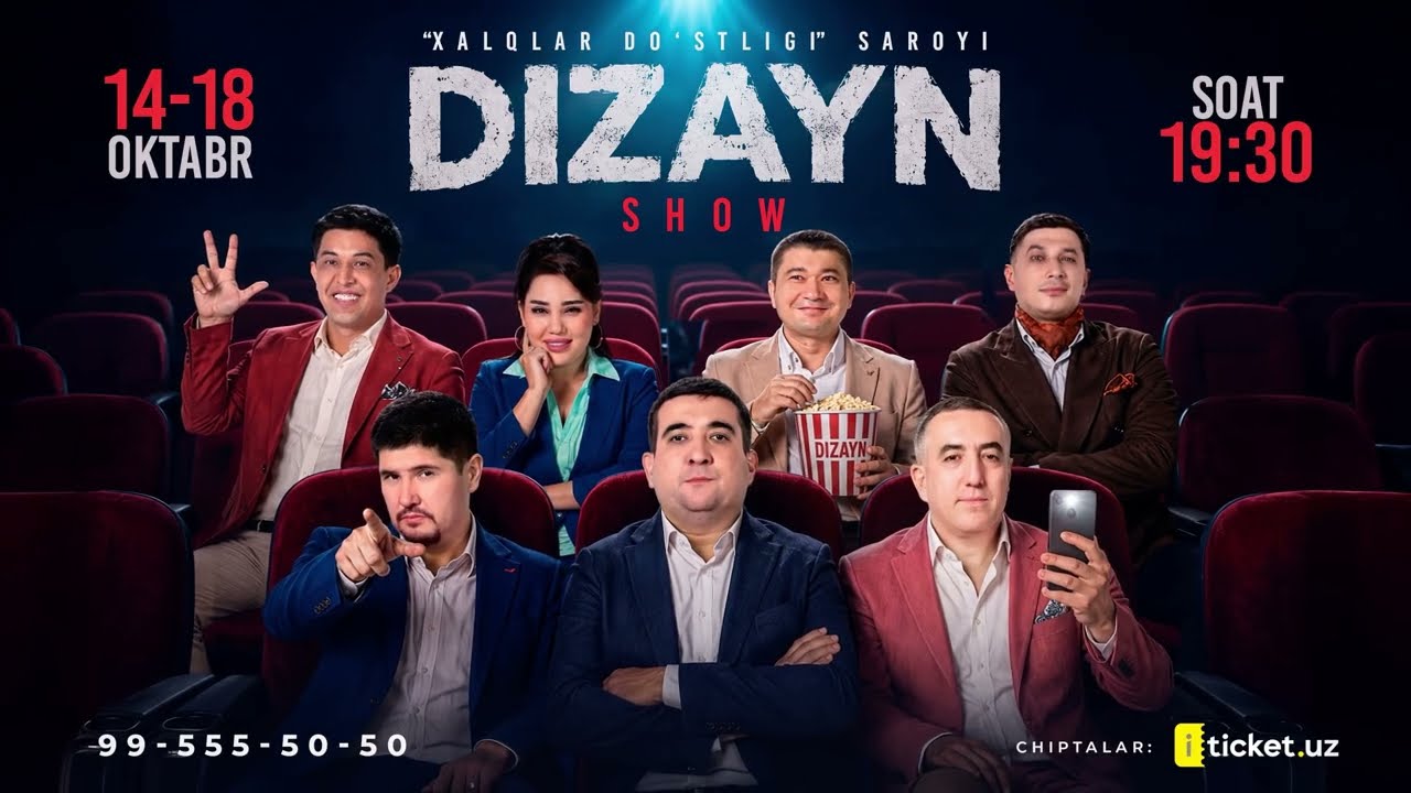 DIZAYN SHOU - BARCHA YULDUZLAR JAM BO‘LGAN KATTA KONSERT! | 14–18 OKTABR