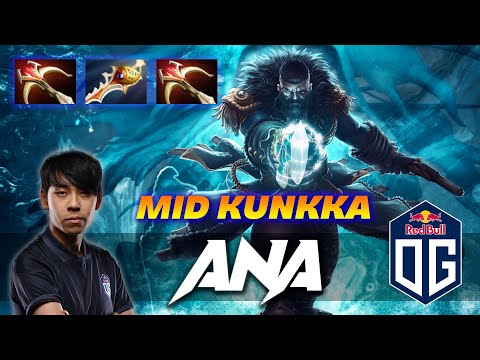 ANA MID KUNKKA - Dota 2 Pro Gameplay [Watch & Learn]