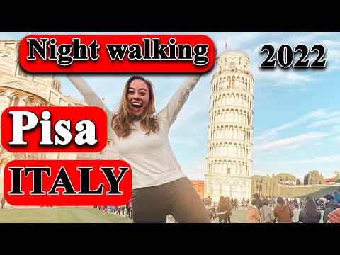 Pisa, Tuscany, Italy, night walking tour 2022