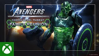 Xbox Marvel's Avengers Omega Level Threat: Family Reunion Trailer anuncio