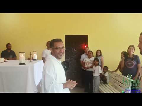 Aconteceu na Fazenda da Esperança Rondônia Unidade Alto Paraíso" Santa Missa Batismo, dia de Visita