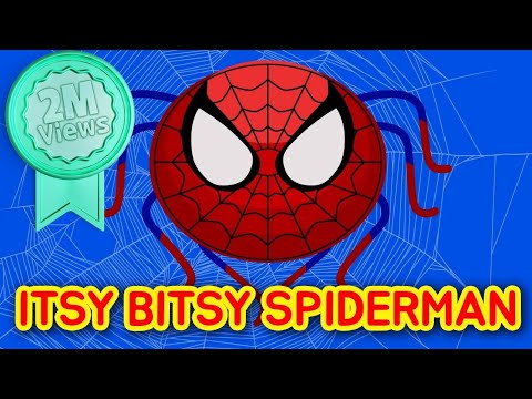 ITSY BITSY SPIDER MAN - Song for Children | Superhero Songs | Super Simple Songs | Incy Wincy Spider