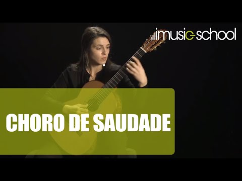 🎸GUITARE CLASSIQUE : CHORO DE SAUDADE (AGUSTIN BARRIOS MANGORE) Cours de S. LUIGI sur imusic-school