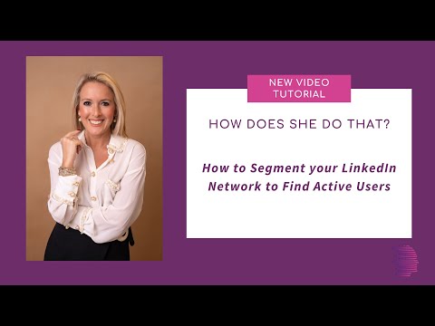 The Power of Segmentation - How to Find Active Users on LinkedIn
