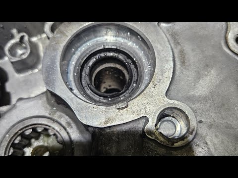 D series transmission ISB disintegrated Bearing removal.
