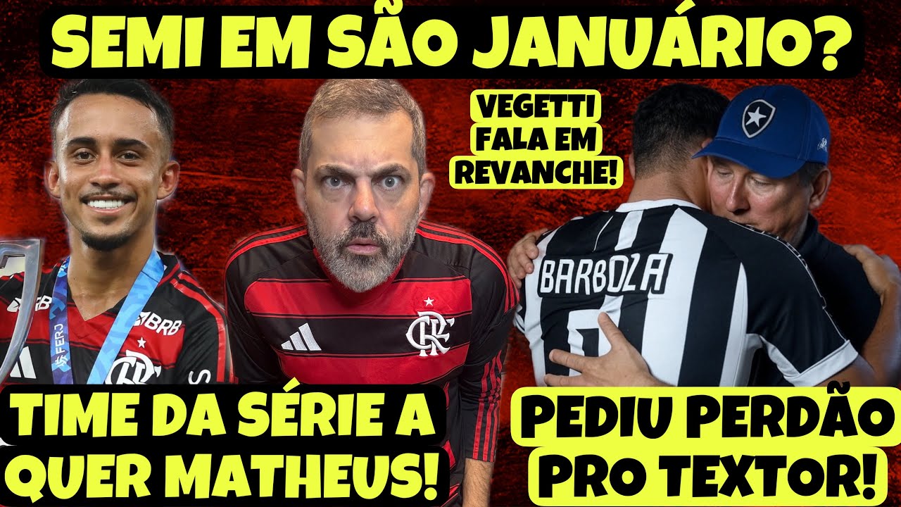 SANTOS QUER MATHEUS GONÇALVES? IHH, O BARBOZA PEID@U PRO GRINGO | SEMI EM SÃO JANU? O VEGETTI QUER…