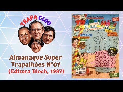 #HQ: Almanaque Super Trapalhões Nº 1 (Editora Bloch, 1987)