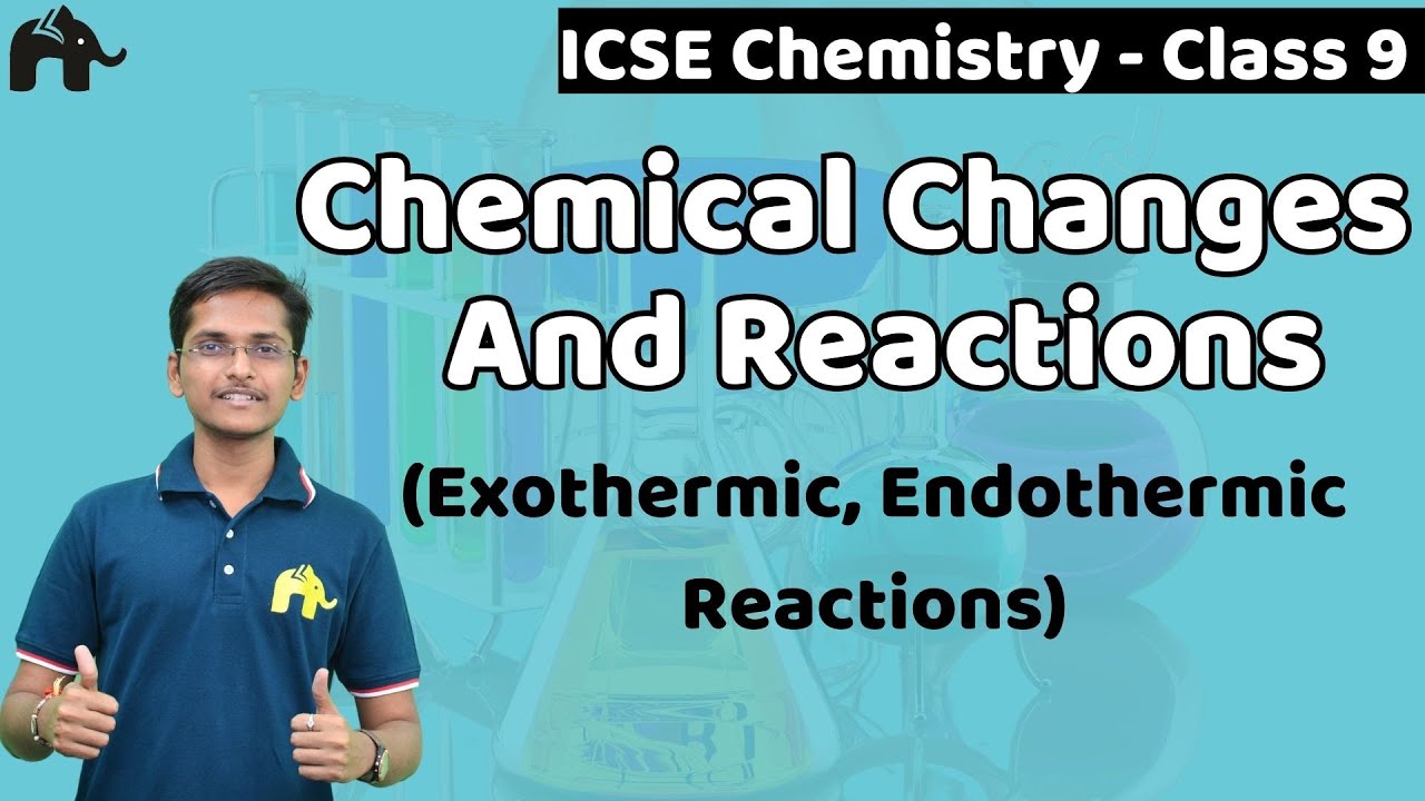 Chemical Changes And Reactions Class 9 Chemistry | Selina Chapter 2 | Exothermic, Endothermic