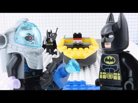 LEGO Batman STOP MOTION Brick Building LEGO Batman vs Mr Freeze | LEGO Batman | By LEGO Worlds Video