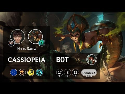 Cassiopeia Bot vs Miss Fortune - EUW Challenger Patch 9.23