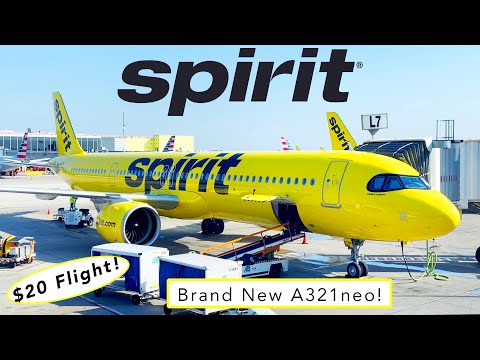 TRIP REPORT: $20 Spirit Airlines | BRAND NEW Airbus A321neo | Dallas/Fort Worth - Chicago (ORD)