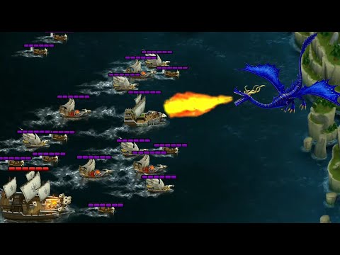 Skypiercer VS Fleet 77 - Defend Berk - Dragons:Rise of Berk