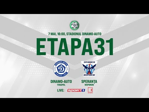 LIVE! DIVIZIA NAȚIONALĂ, Etapa 31, FC DINAMO-AUTO - FC SPERANȚA, 7.05.2021, 16:00