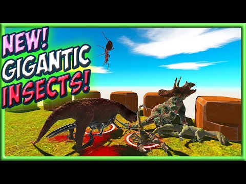 New Giant Insects! Scorpion, Spider, Stag Beetle, Ant vs Every Unit - Animal Revolt Battle Simulator