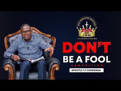 Admonition - Don't Be A Fool | Special Service  |  Friday 06 October 2023  |  Apostle T.F Chiwenga