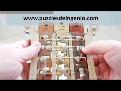 Demo Puzzle Wood Master Key Siebenstein Spiele