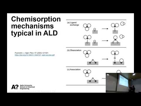 ALD Introduction by Prof Puurunen November 8, 2018, CHEM-E5205 at Aalto University, MSc level course