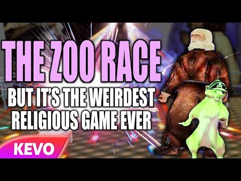 Zoo Race but it's the weirdest religious game ever