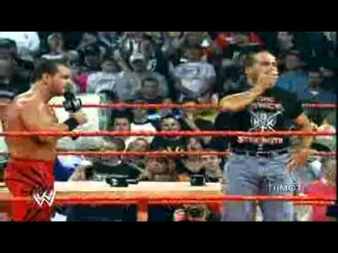 Chris Benoit vs Shawn Michaels vs Triple h. Promo