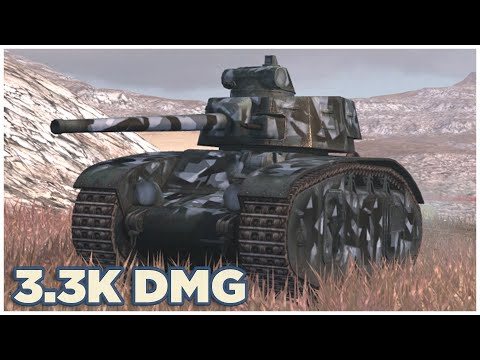BDR G1 B • 3.3K DMG • 7 KILLS • WoT Blitz