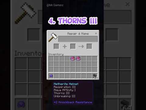THE OG - MOST OVERPOWERED HELMETIN WHOLE MINECRAFT | #shorts #minecraft #minecraftshorts @Mr.Gamerz