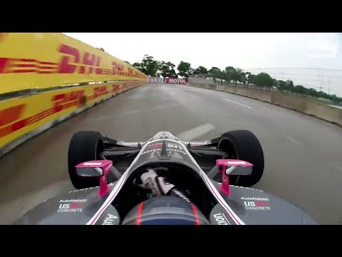 Marco Andretti UNBELIEVABLE Wet Drive | Detroit Grand Prix 2019