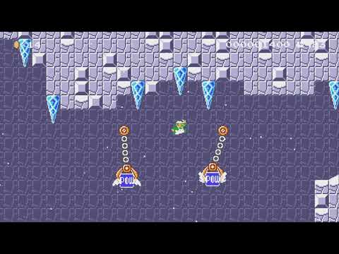 Frostbite Caves by Gavin F. - Super Mario Maker 2 - No Commentary 1by