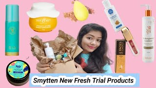 My Smytten Fresh Trial Box Haul | Free Trial Products Worth - 1599/- || Krrish Sarkar
