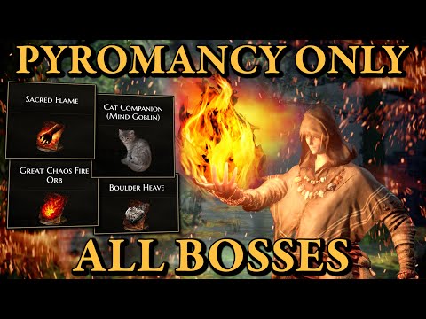 Pyromancy Is BROKEN In Dark Souls 3 (All Bosses No Hit Run)