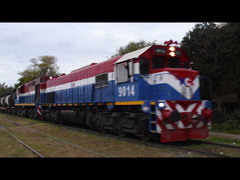 [4K] Tren vacio de NCA con destino a General Deheza pasando por Marcos Juárez!!!!!!