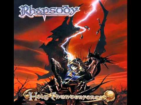Rhapsody - Holy Thunderforce with Lyrics