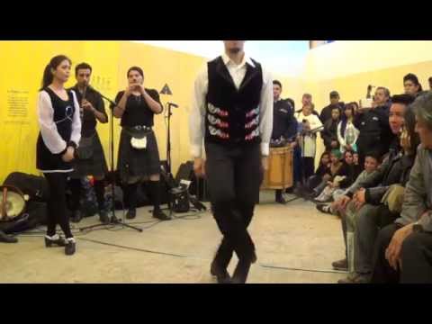 Nemhain irish dance en el zocalo de la ciudad de México.