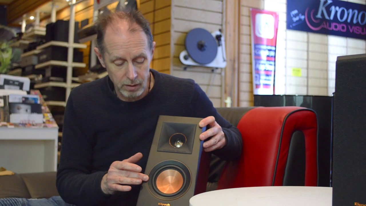 video Loa bookshelf Klipsch RP-400M chính hãng 0