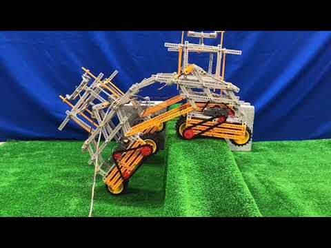 エンジニアリングデザイン学科 車輪型1　凸段差 人工芝