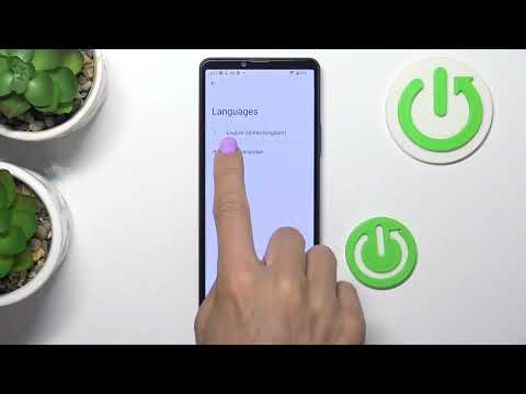 SONY Xperia 10 IV - How To Change Language
