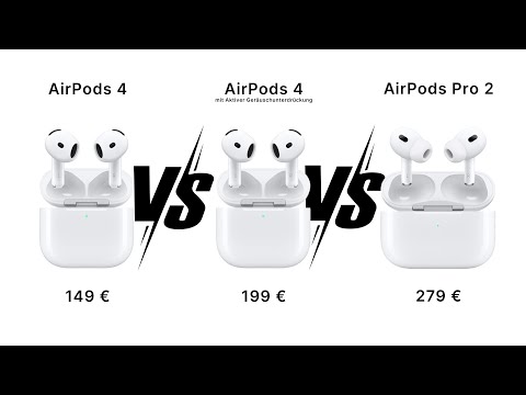 Welche AirPods solltest du kaufen? (AirPods 4 vs AirPods Pro)