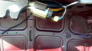 2002 Hyundai Sonata trunk lock latch  fix