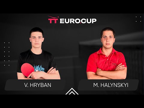 13:40 Vadym Hryban - Mykola Halynskyi 20.11.2023 TT Euro.Cup Ukraine Star Table 3