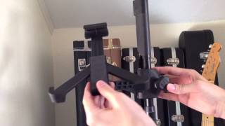 Video thumbnail for HA300 Hercules iPad Tablet Holder 2 by Hercules Music Stands