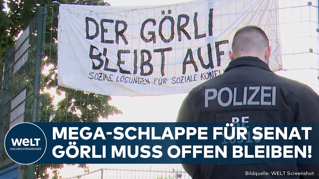 BERLIN: Schlappe für Senat! Görlitzer Park muss ab sofort offen bleiben! Gericht hat entschieden