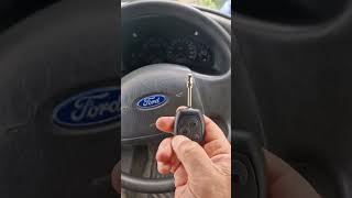 HOW TO CODE A NEW REMOTE!!!! New remote programming old FORD TRANSIT -07