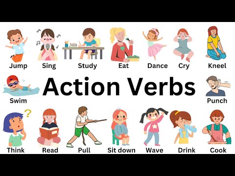 Action Verbs Vocabulary | Learn Action Verbs Vocabulary In English With Pictures