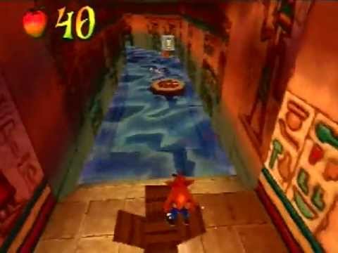 Crash Bandicoot 3: Warped - Level 20: Tomb Wader (Crystal/Gem/Blue Gem Get)