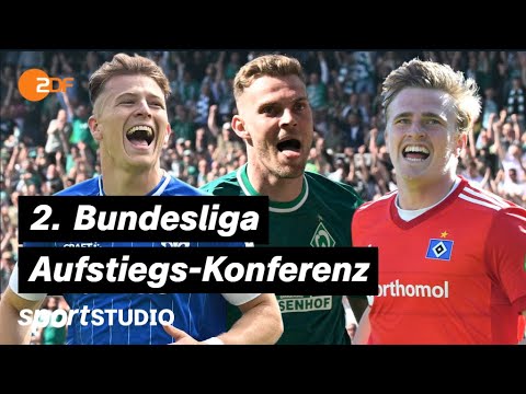 Dramatische Aufstiegs-Konferenz 2021/22 | 2. Bundesliga, 34. Spieltag | sportstudio