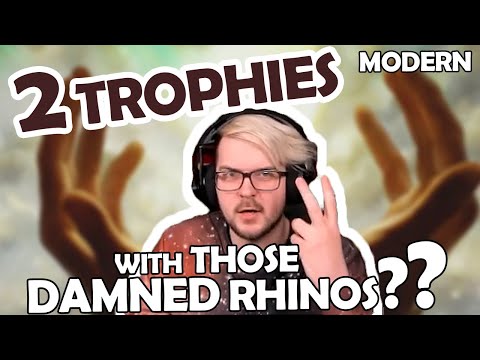 TWO TROPHIES WITH THOSE DAMNED RHINOS?? | Modern | As Foretold Living End