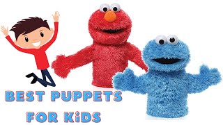 Elmo and Cookie Monster Puppet Set (Toy Review)