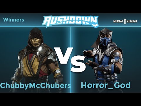 Rushdown 25 - ChubbyMcChubers (Scorpion) vs Horror_God (Sub Zero) Winners - MK11