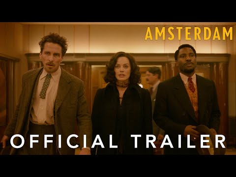 Amsterdam | AUDIO DESCRIBED Official Trailer
