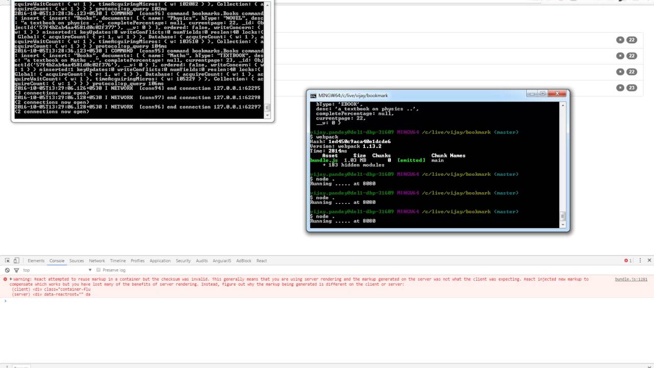 Reactjs Isomorphic Apps
